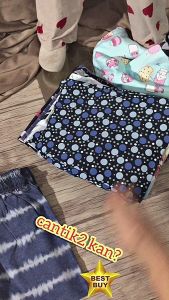 Seluar Harian Kanak-Kanak/Remaja Perempuan Girls Daily Long Printed Pants Seluar Jalan Seluar Tidur Perempuan Girls Cotton Loose Fit Trousers
