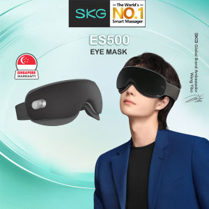 SKG ES500 Eye Massager with Heat Portable SPA Eye Mask Relax Strain Relief Bluetooth Massaging Eye