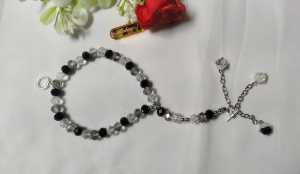 Hjabnur1 - Gelang Tasbih Aesthetic Kristal Ceko 33 Butir Handmade