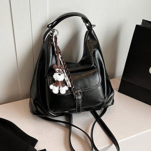 [BISA COD] 2574  Free Gantungan Tas Multi Fungsi Selempang Fashion Tas Ransel Terkiniian + Cantik