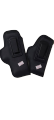 ซองปืนพกในหนัง สีดำ แบบตะขอดำสวยๆ สำหรับ 9-11,.357, .38, ชิพ3, Glock17, Glock19, Glock26, 365, 635, CZคอม, CZ75, 38BB, 380สั้น อื่นๆ. 
