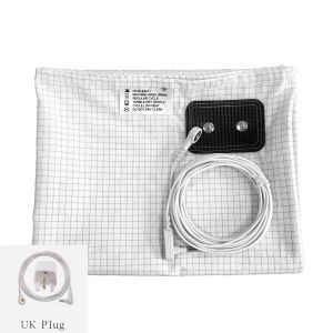 10% Silver Fiber Flat Bedsheet with Earthing Cord Conductive Antistatic Health Protection Sheet Grounded Release Stress2026