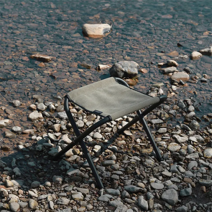 CAMPINGMOON%20Ultralight%20Folding%20Stool%20Chair%20Portable%20Foldable%20Camping%20Seat%20Pack%20with%20Storage%20Bag%20Folding%20Aluminum%20Alloy%20Canvas%20Cotton%20BBQ%20Hiking%20Picnic%20Fishing%20Beach%20Outdoor%20Travel%20Heavy%20Duty%20Original%20Camping%20Moon%20-%20Image%204