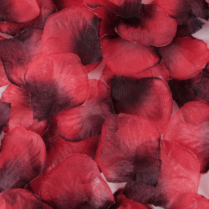 1000PCS Artificial Red Rose Petals Colorful Simulation Silk Fake Rose Petal Decoration for Wedding Room Valentines Day Christmas Party Decor Wholesale