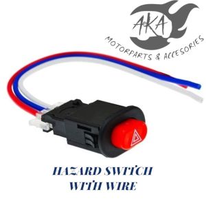 Motorcycle Hazard Switch with Wire Universal