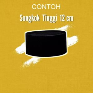 Kopiah Peci Songkok Kopiah Tinggi Peci tinggi Hitam Tinggi 12 Cm 13 Cm 14 Cm15 Cm bahan halus harga langsung dari produsen Jaminan Kualitas baik