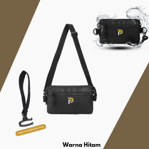 PRAGJA Tas kerja Pria Hand Bag Pria Anti Air Multifungsi 3 in 1 Sling Pouch Wallet Eldrich Waterproof