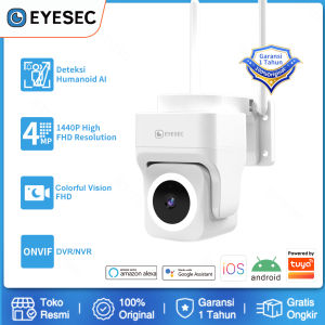 Eyesec ES-07 CCTV outdoor IP Camera 4MP 3x Optical Zoom IP66 ONVIF WIFI LAN PTZ Tuya App