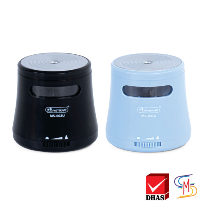 Master Art มาสเตอร์อาร์ต กบเหลาดินสอ กบเหลาดินสออัตโนมัติ 2 ระบบ รุ่น MS-003U คละสี (1 เครื่อง)