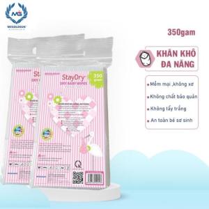 Khăn khô đa năng cho bé khăn khô StayDry 350g - 550g khăn vải khô đa năng Mcgoldson mềm mại không xơ an toàn cho bé