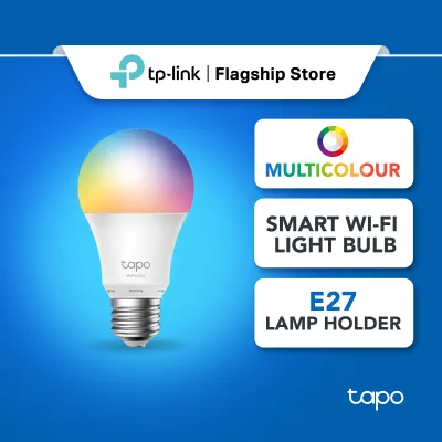 TP-LINK Tapo L510E / L520E / L530E Smart Wi-Fi Wireless E27 Light Bulb (Support Voice / Remote Control Schedule) Dimmable
