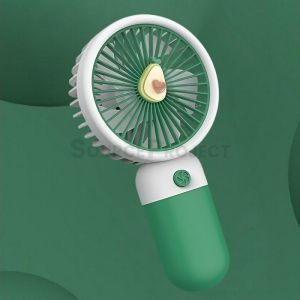 Kipas Angin Mini Portable 2in1 Stand Berdiri Genggam USB Charger | Source Project