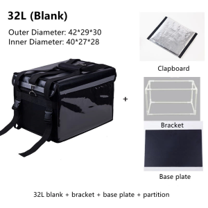COD 48L/62L Thermal Insulated Bag Food Business food delivery bag motorcycle delivery food bag