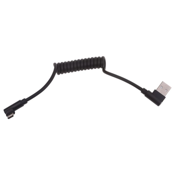 60 Wát Cáp sạc nhanh mùa xuân USB dây cuốn một đến dây USB nối dài linh hoạt 480mbps dây đồng bộ dữ liệu cho điện thoại di động
