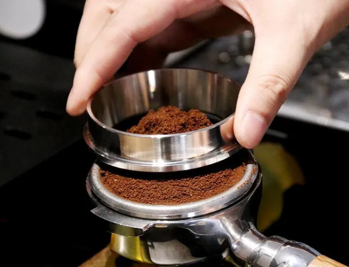 NEOUZA%2051mm%2053mm%2058mm%20Stainless%20Steel%20Coffee%20Espresso%20Dosing%20Funnel%20Ring%20Catcher%20Fits%20for%20Espresso%20Barista%20%20Filter%20Basket%20Portafilter%20-%20Image%204