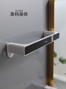 <Ultra Strong Glue> Punch free Bathroom Towel Rack Towel Hanger Bathroom Organizer Long Towel Rack