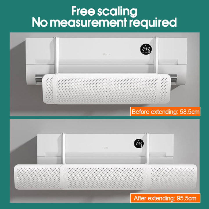 [SG Local Stock] Retractable Air Conditioner Wind Shield Aircon Wind ...