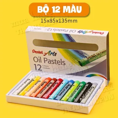 [THEARTSHOP] Bộ màu sáp dầu PENTEL 16/25/36/50 màu - PENTEL Arts Oil Pastels Set