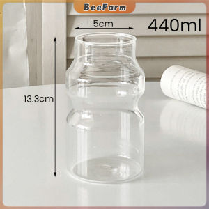 BF. 250ml 440ml Creative Drinking Glass Juice Cup Tea Bottle Milk Cups
