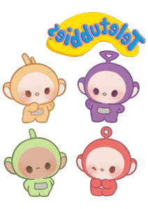 Totebag Tote Bag Sekolah Kuliah Anak Teletubbies Teletubies Lucu Goodie Bag Souvenir Tas Kanvas Goodiebag Ultah Ulang Tahun