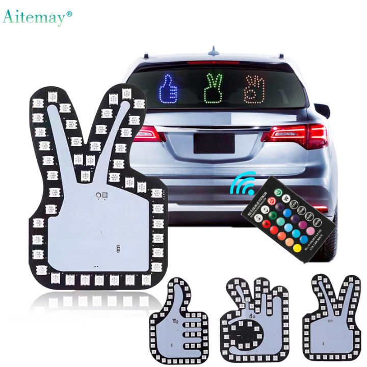 Aitemay Car Finger Light Gesture Light Auto Interior Rear