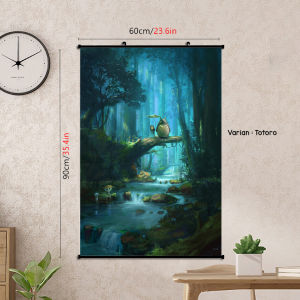 POSTER KAIN GANTUNG KAMAR ANAK ANIME GAME BEDROOM DECOR POSTER ONE PIECE | GENSHIN IMPACT | AVANGER | ATTACT ON TITAN | TOTORO | DEMON SLAYER | TOKYO REVERANGE | RORONOA ZORO | ZHONGLI | TTD