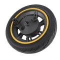 VJDA 10 Inch Electric Scooter Front Wheel Rubber 60/70-6.5 Replacement Front Wheel Durable Heavy Duty Scooter Front Wheel for Ninebot Max G30 Replacement Parts. 