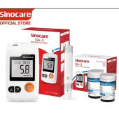 Sinocare Blood Glucose Meter Glucometer GA3 MDA Approved Diabetes Sugar Glucose Monitoring