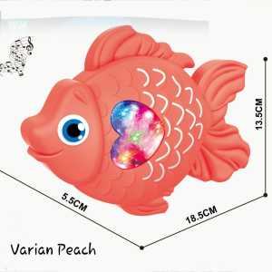 [TM77]Ikan Mainan Music Lampu Dan Bisa Jalan / Mainan Anak Ikan Berlampu Music Dan Bisa Jalan / Fish Toys With Music And Light