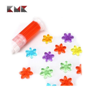 Gel Toilet Bowl Cleaner Flower Stamp Toilet Deodorizing Gel Stamp Toilet Flask Odor Remover - KMK Marketing