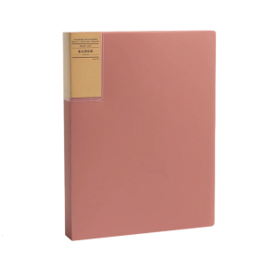 Presentation Folder with 60/80/100 Clear Pocket Display Book Folders Document Organiser with Clear Label Window