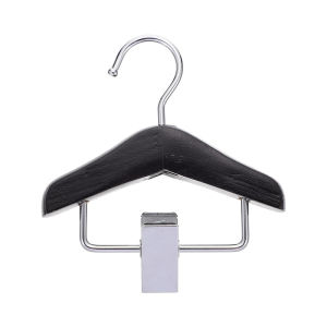 bungee Mini Solid Wooden Pet Clothes NonSlip Clothes Hanger Mini Wooden NonSlip Clothes Hanger