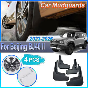 For BAIC Beijing BJ40 MK2 2025 2023 2024 2026 2th Car Mudguards Mudflap Mudguard Splash Guards Mud Flaps Fender Auto Accessories