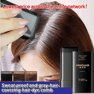 Hair Dye Waterproof Hair Coloring Comb Wider Paste Botanical Extracts No Scalp Staining Cover Gray Hair