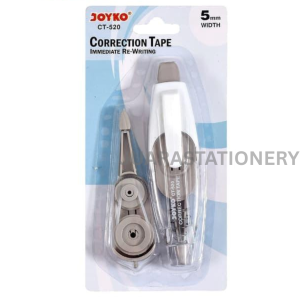Correction Tape Joyko CT-520 (FREE REFILL) / Pita Koreksi Tip Ex Kertas