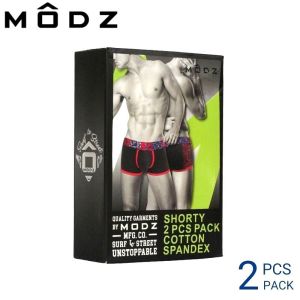MODZ MEN UNDEWEAR SHORTY - MZ7212 (2 pcs pack)