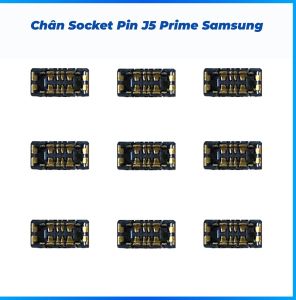Chân socket pin trên main J5 prime samsung
