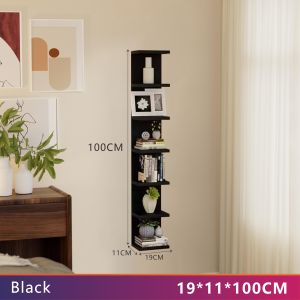 NORHOR Wall Mounted Storage Rack Simple Display Rack Bookshelf Modern Storage Rack Multifunctional Rack