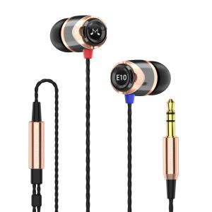 SoundMAGIC Tai Nghe Có Dây E10 Tai Nghe Nhét Tai Âm Thanh Nổi HiFi Không Micrô Tai Nghe Nhét Tai Cách Ly Tiếng Ồn Âm Trầm Mạnh Mẽ Dây Không Rối 4 Màu