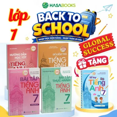 Combo Sách - [KÈM QUÀ TẶNG] Trọn bộ học tốt Tiếng Anh lớp 7 Global Success - Mai Lan Hương