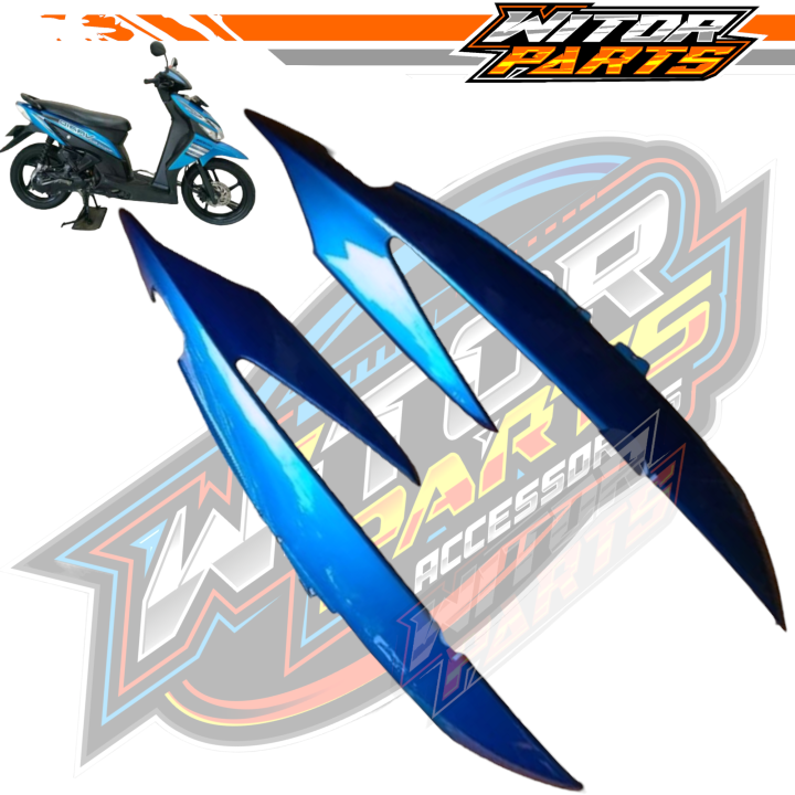Cover Body Belakang Honda Vario 110 Lama Old Karbu Vario Cw 110 Biru