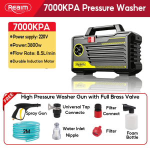 suminoe 850W High Pressure Washer 7000KPA Portable Car Wash Machine with 5M Hose Foam Bottle Heavy Duty Home Patio Cleaner