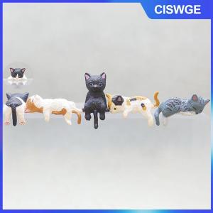 CISWGE Dễ thương xe trung tâm giao diện điều khiển trang trí đồ trang trí mèo con hành động Bảng điều khiển tự động gương chiếu hậu trang trí phụ kiện xe hơi