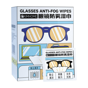 100Pcs Disposable Eyeglasses Cleaning Cloth Anti-Fog Lens Cleaning Wipes Quick-Drying
