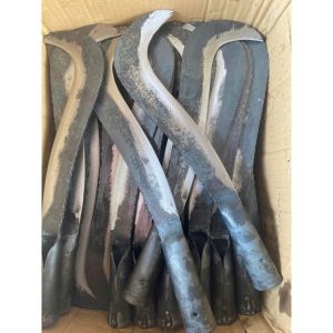 Dao Quắm Phát Nương Thép Xoắn 40 cm Cán Liền Khối Phát Cỏ Phát Cành Cây Sắc Bén Có Lỗ Nối Cán Gỗ