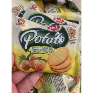 [SỈ 1 THÙNG] Bánh Khoai Tây Potato Hoàng Gia Thơm Ngon Đồ ăn Vặt Shop Haimy
