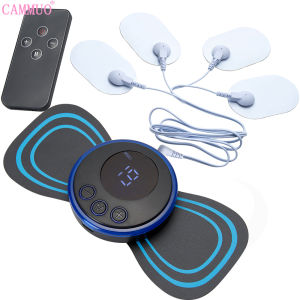 Cammuo Electric Massager Neck Back Body Cervical Massager Pain Relief Stimulator Massage Patch Rechargeable
