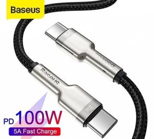 Baseus 100W USB C to USB Type C Cable for MacBook Pro QC 4.0 PD USB C Fast Charger Cable