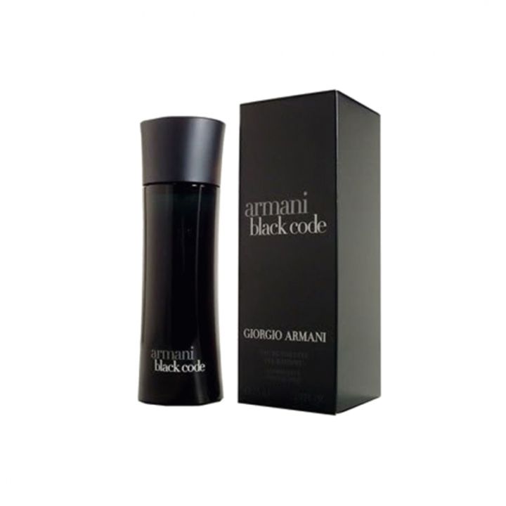 Giorgio Armani Armani Black Code for Men Eau De Toilette Spray 75ml YG88 Lazada