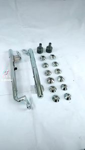 Begel Behel Samping CB Kondom Panjang Pendek Bisa Di Setel Full Besi Set Dudukan Skok Manisan Skok Polos dan Motif